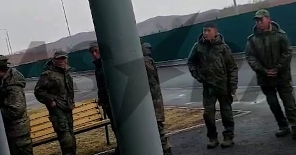 Footage leaked showing North Korean troops stationed in Russia amidst war in Ukraine