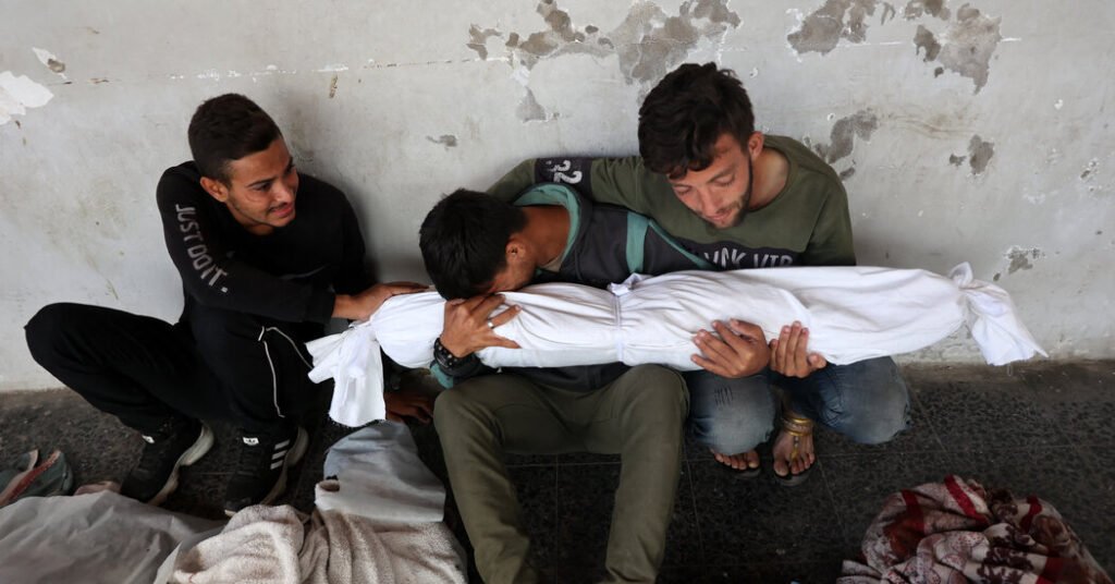 At least 20 people killed in Israeli attack on northern Gaza, aid workers say