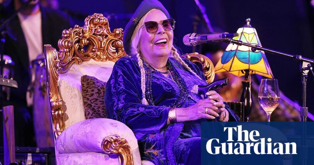 Joni Mitchell scathingly criticizes Donald Trump at rarity-packed US concert | Joni Mitchell