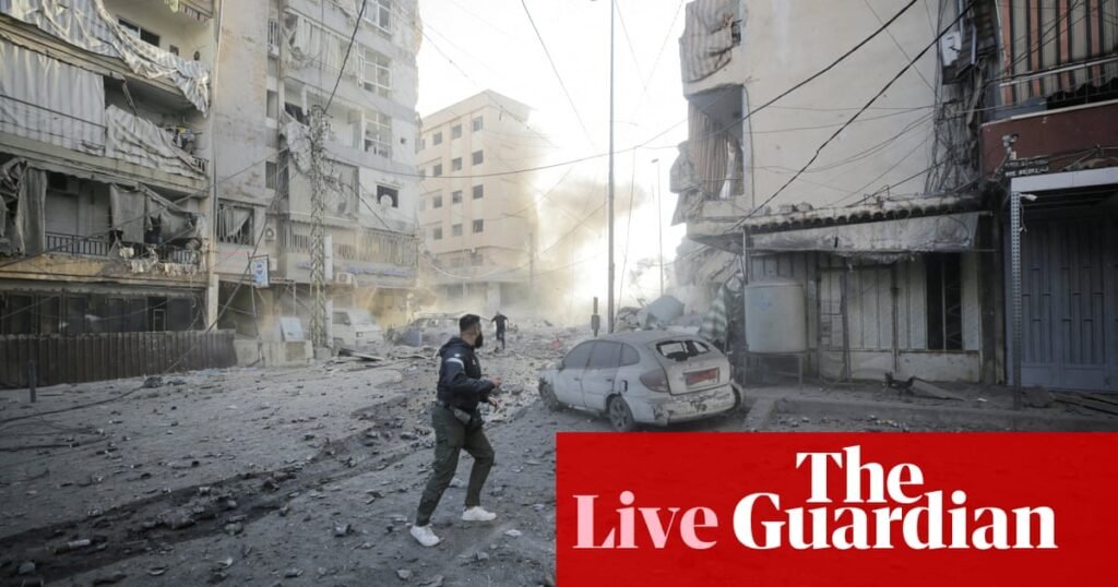 Live coverage of the Middle East crisis: Israel launches new attack on Beirut amid clashes with Hezbollah near Lebanese border | Israel