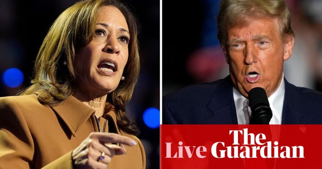 US elections will be held live. About 58 million people have already voted. New poll shows Harris leading Trump in two key battleground states | 2024 US Election