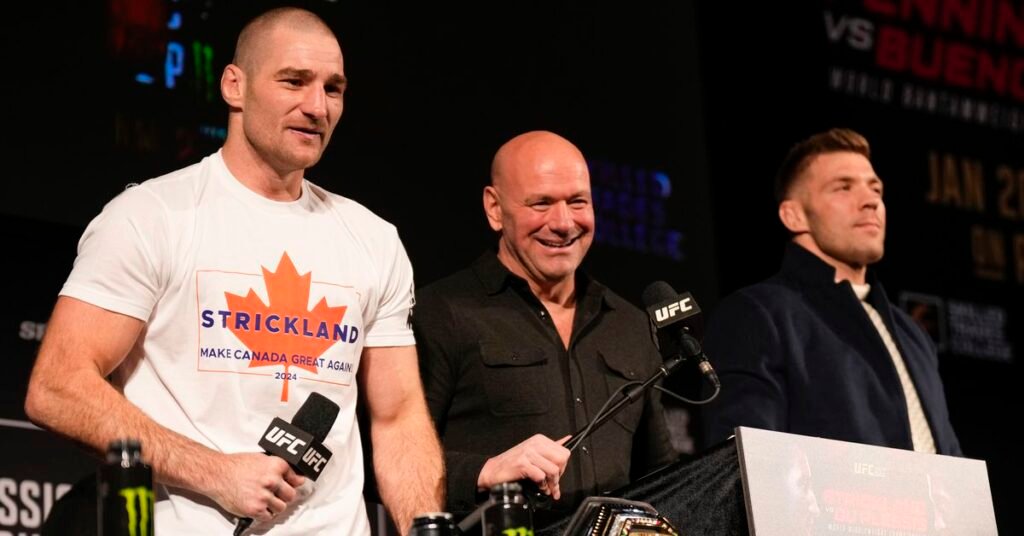 Dana White claims UFC Africa's Du Plessis vs. Strickland will be 'difficult to pull off' due to high winds and killer cockroaches