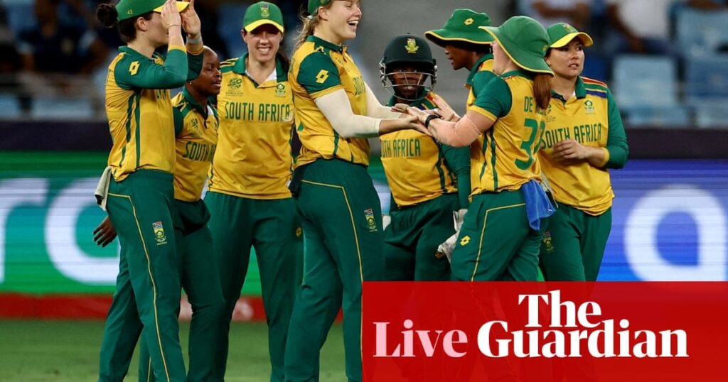 South Africa vs New Zealand: Women's T20 Cricket World Cup Final – Live | Women's T20 World Cup 2024