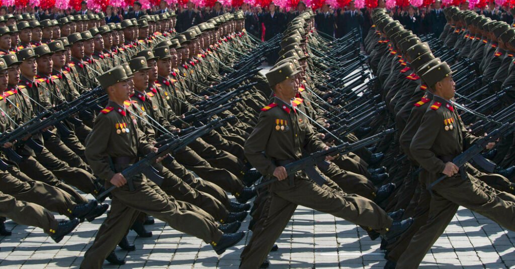 North Korean troops gather in Russia's Kursk region, US officials say