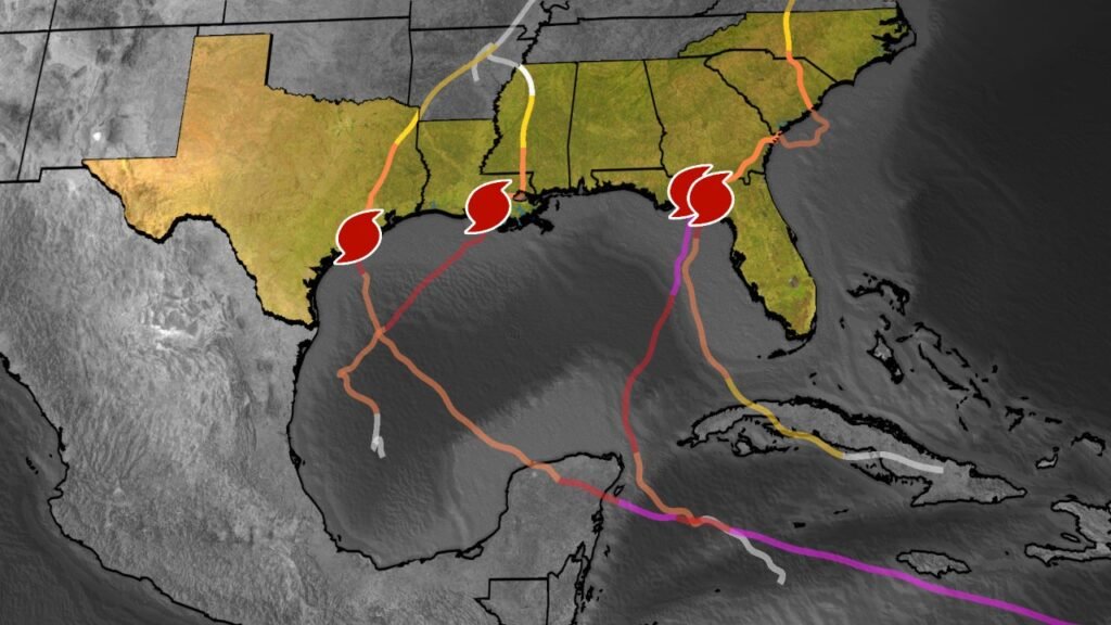 Milton becomes the 5th hurricane to make landfall in the US in 2024