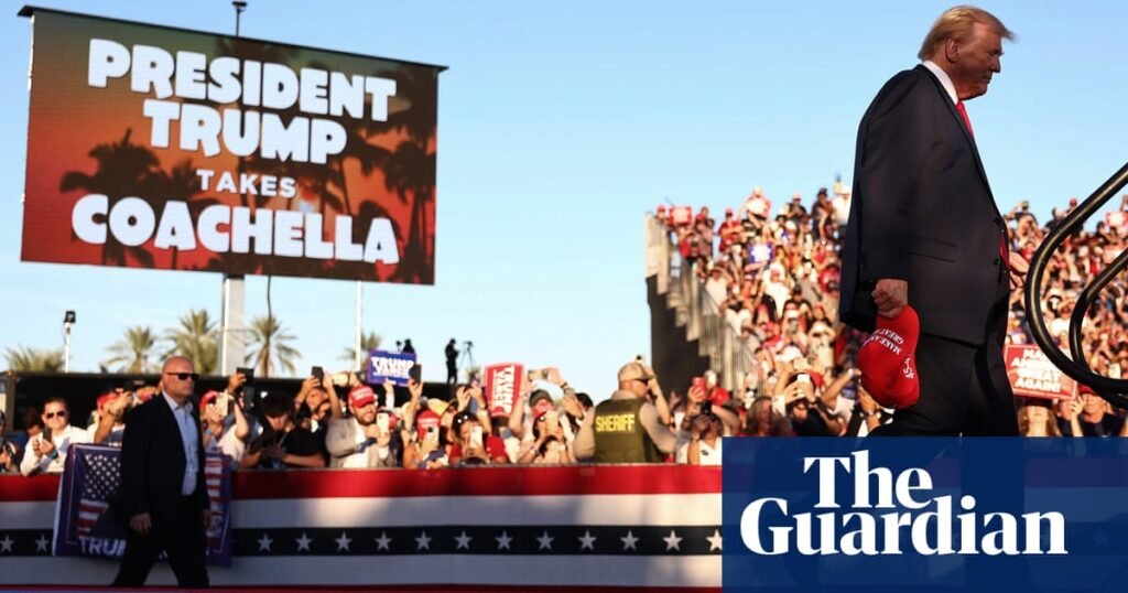 US Election Briefing: Trump visits Coachella while Harris packs diapers in North Carolina | 2024 US Election