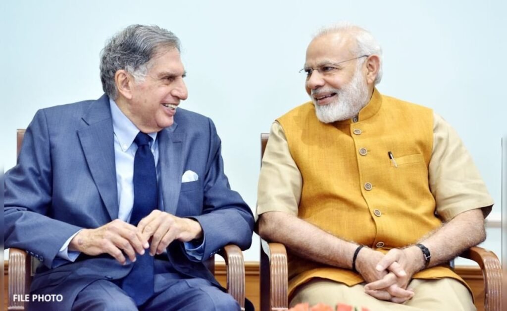 "Ratan Tata was a visionary business leader and an extraordinary human being": Prime Minister Narendra Modi