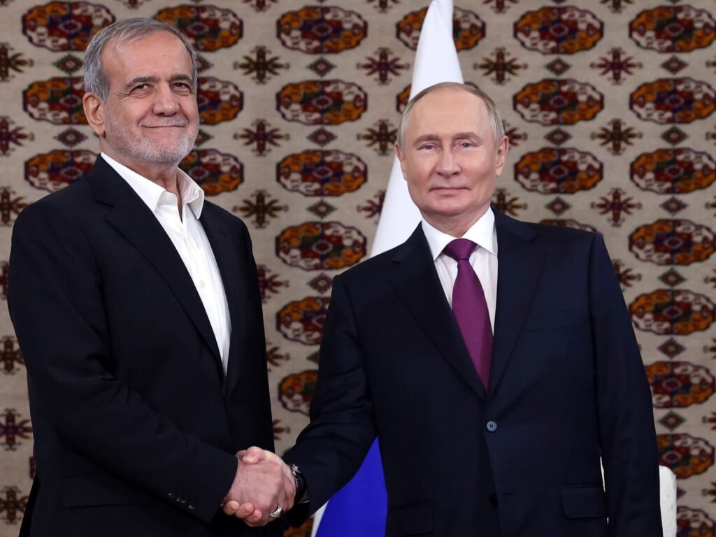 Amid escalating violence in the Middle East, Russian President Putin meets with Iranian President Pezeshkian | Political News