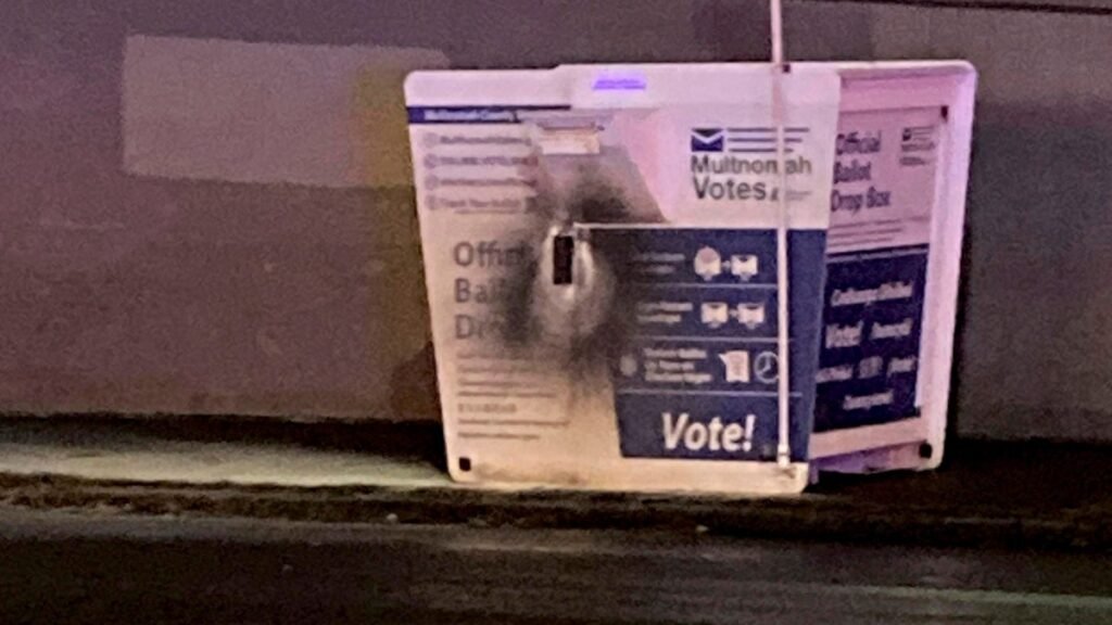 Hundreds of US ballots destroyed after drop box becomes target of fire | 2024 US Election News