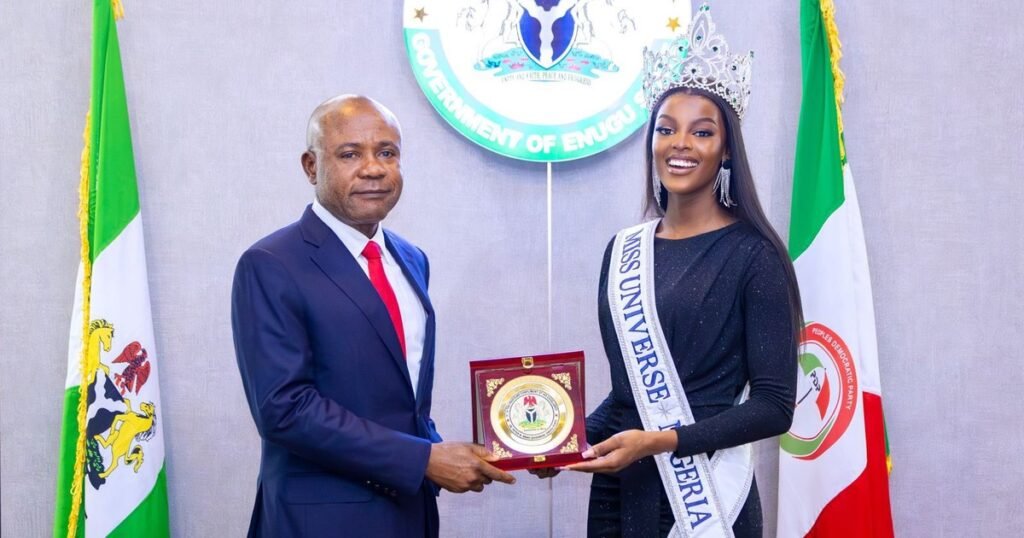 Governor Mba appoints Miss Nigeria Chidinma Adesina as Enugu brand ambassador