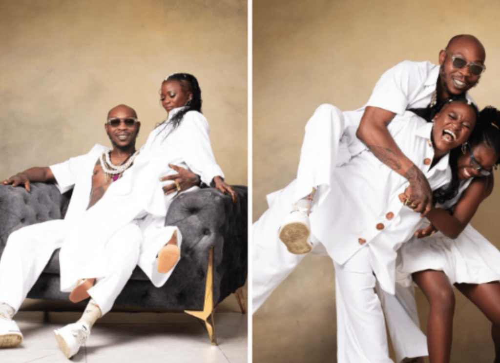 Afrobeat singer Seun Kuti celebrates 4th wedding anniversary with wife Yeide