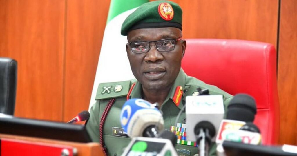 Rumors of death of COAS Lagbaha are laughable - Nigerian Army