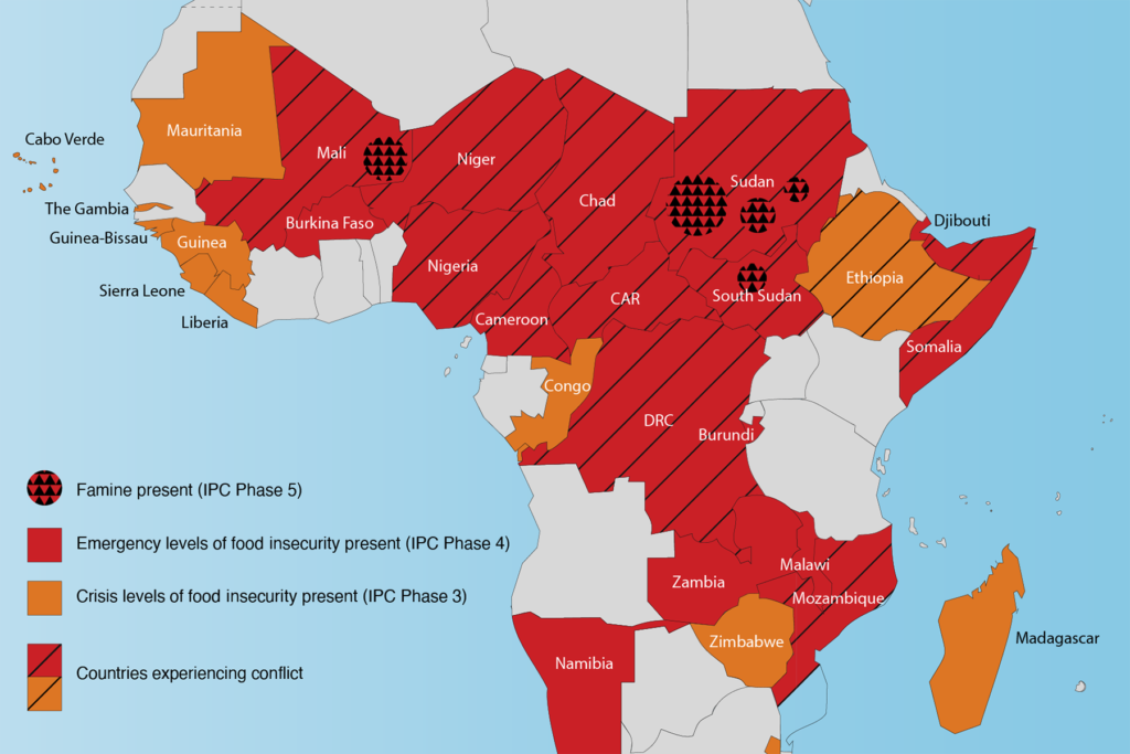 Hunger worsens in Africa's protracted conflict zones