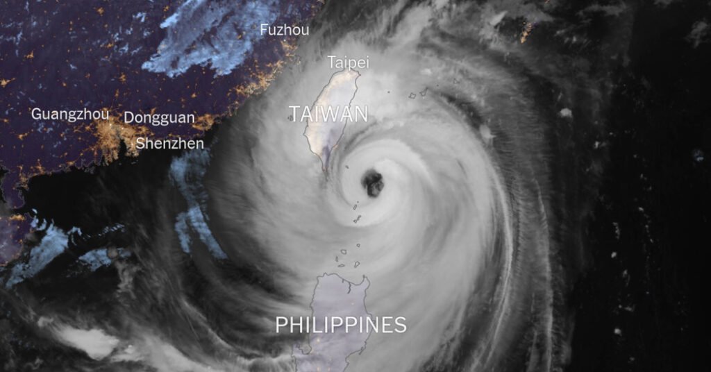 Taiwan prepares for major typhoon Conley