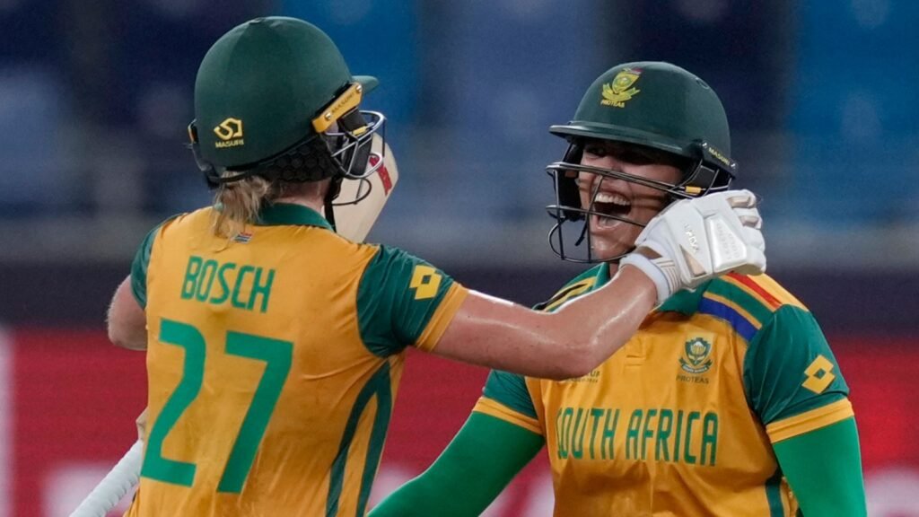 Women's T20 World Cup: South Africa defeats defending champions Australia in semi-final upset | Cricket News