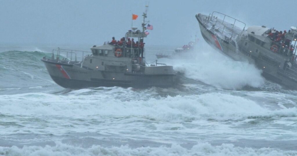 U.S. Coast Guard trains elite rescuers in dangerous surf | 60 Minutes