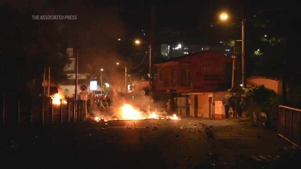 Martinique airport temporarily closed after violent protesters occupy tarmac