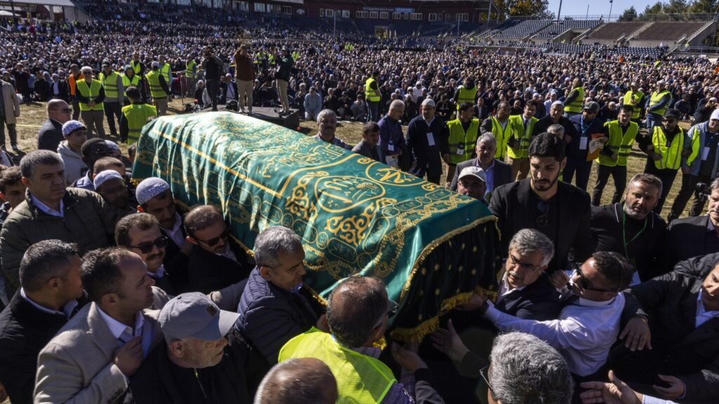 Turkish spiritual leader Fethullah Gulen's funeral in the United States