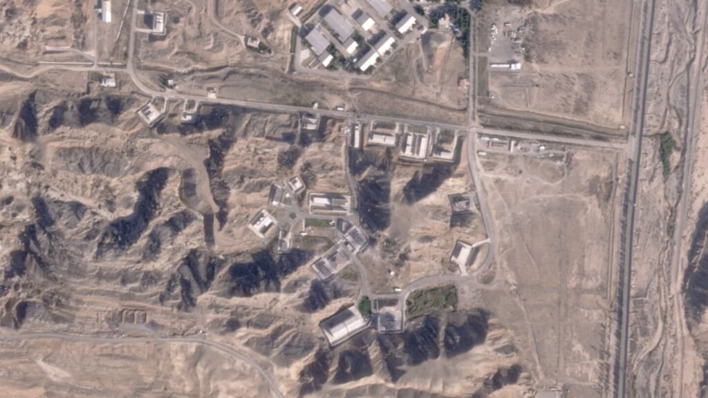 Satellite images show damage from Israeli attack on Iran's secret military base