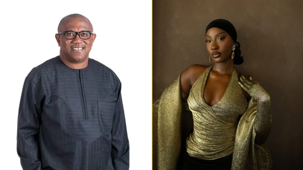 Peter Obi celebrates Tem for the Grammy Awards